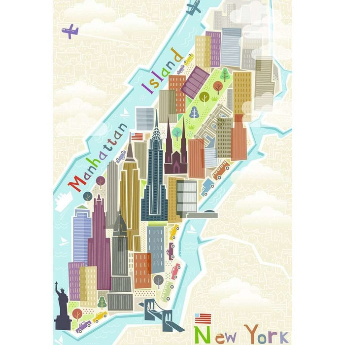 99 pc New York Puzzle Moment