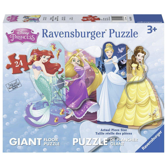 24 pc Pretty Princesses Floor Puzzle