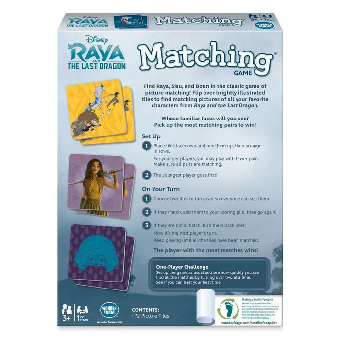 Raya Dragon Matching Game