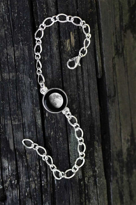 Moonglow Silver Link Bracelet 6D