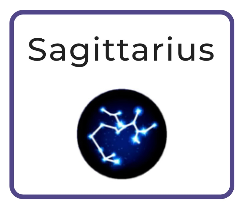 Moonglow Astral Necklace Sagittarius