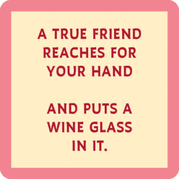 Put A Wineglass Coaster