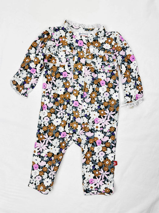Finchley Ruffle Neck Coverall 3-6mos