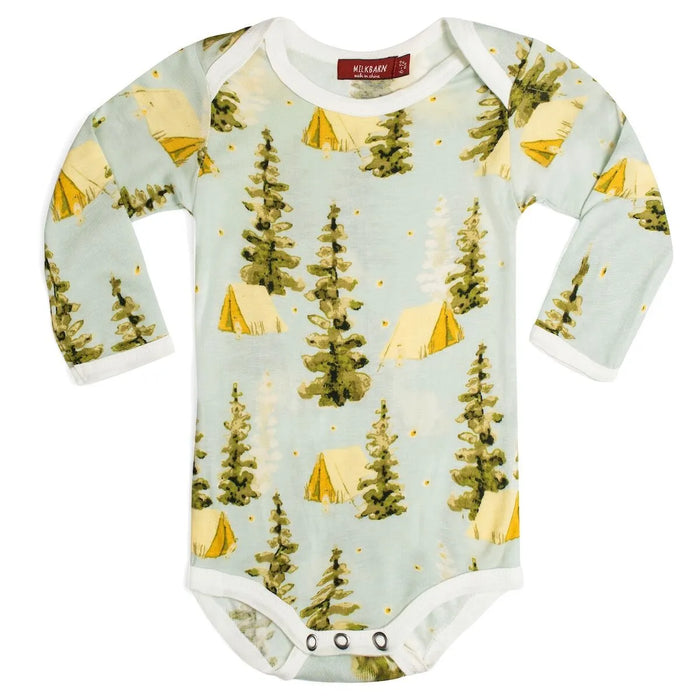 Bamboo Onsie Camping 3-6mos