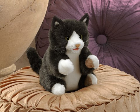 Tuxedo Kitten Puppet