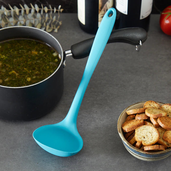 Turquoise Silicone Ladle