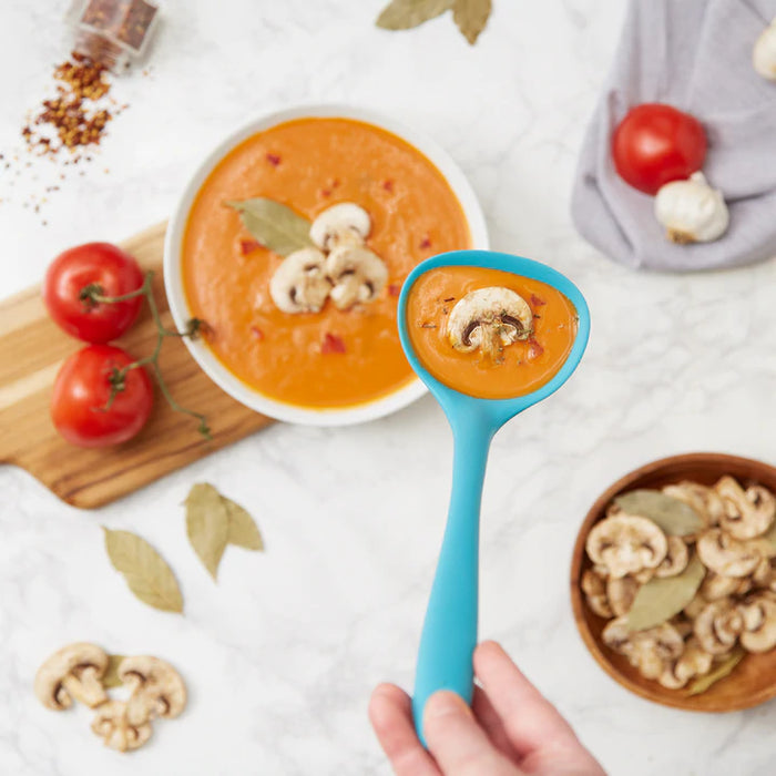 Turquoise Silicone Ladle