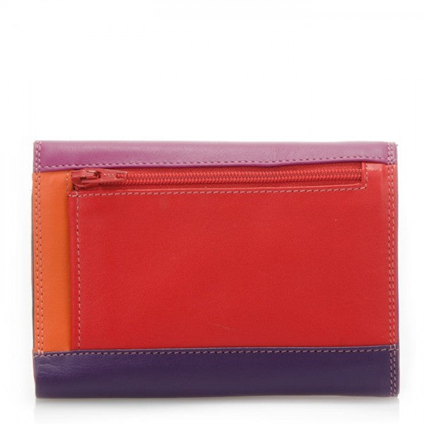 Double Flap Wallet Sangria