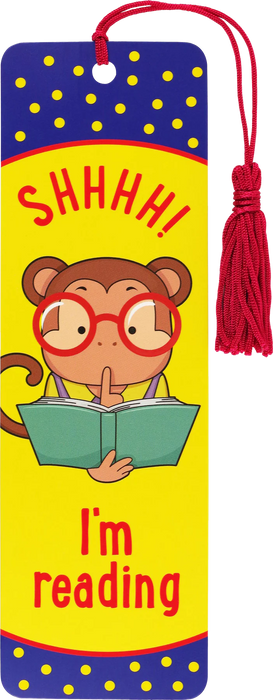 Shhh Im Reading Bookmark