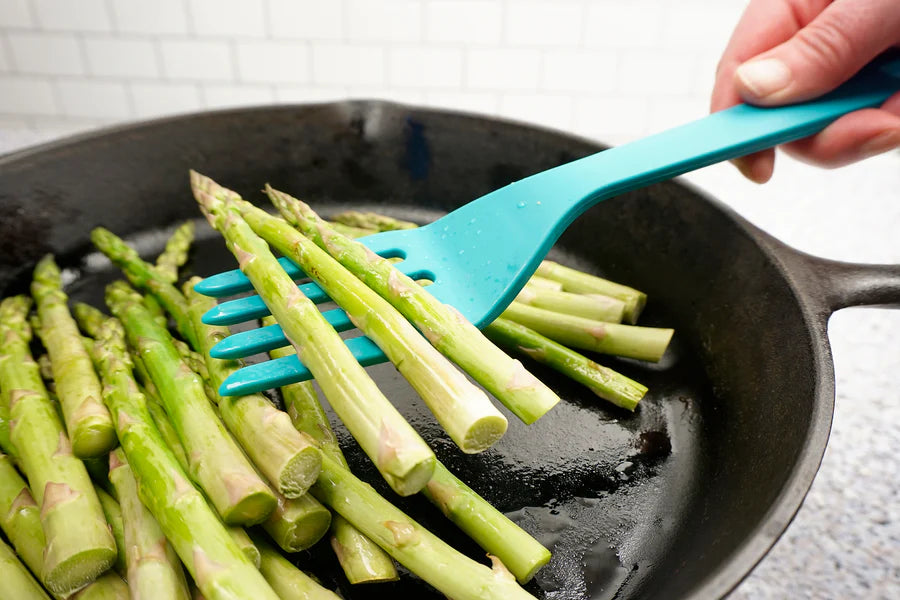 Silicone Fork Turquoise