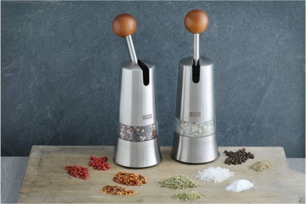 Ratchet Spice Grinder Stainless Steel
