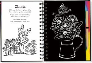 Scratch & Sketch Garden Fairies