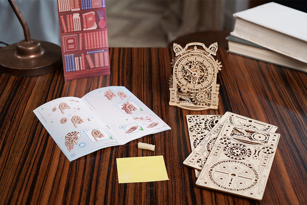 UGears Vintage Alarm Clock