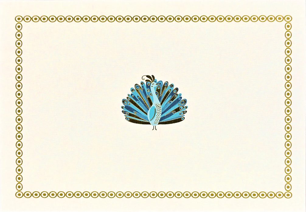 Peacock Note Cards