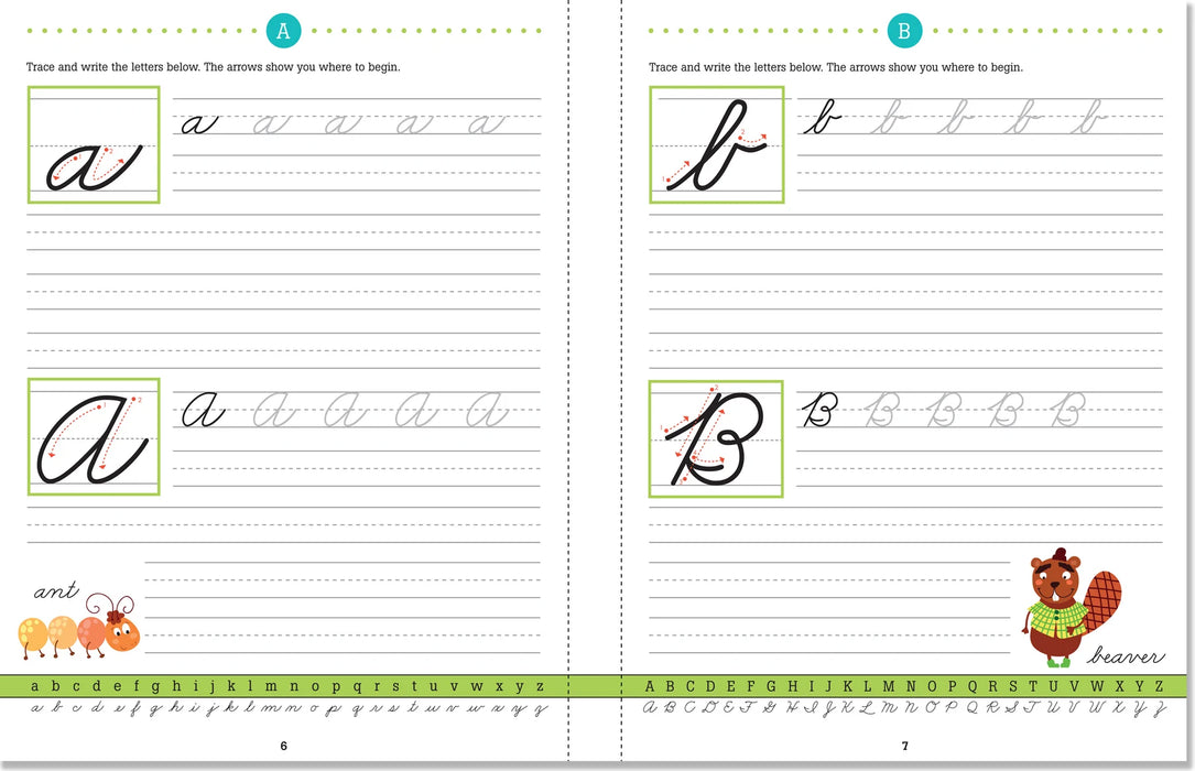 Learn To Write Cursive Book