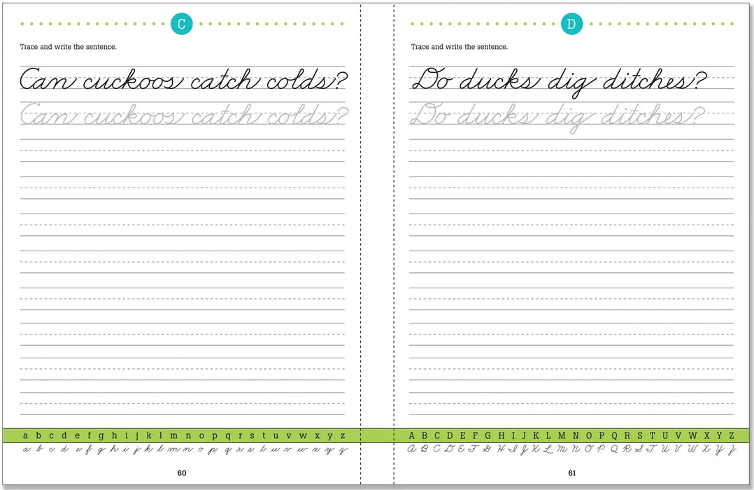 Learn To Write Cursive Book