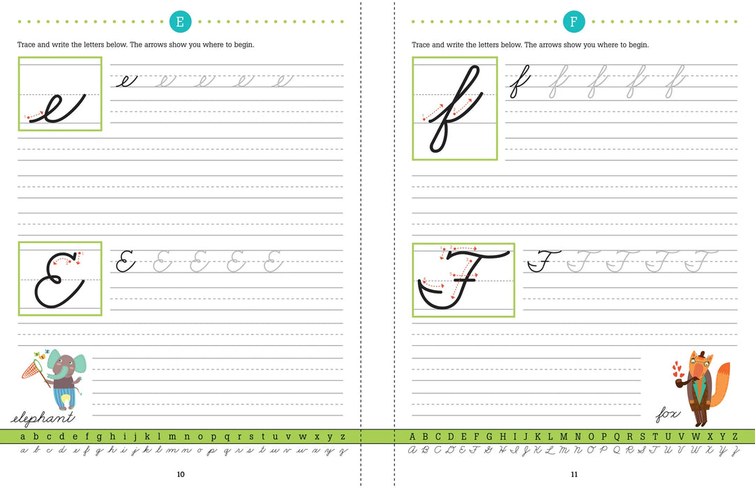 Learn To Write Cursive Book