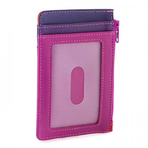 Credit Card Holder with Coin Purse Sangria