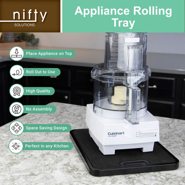 Appliance Rolling Tray