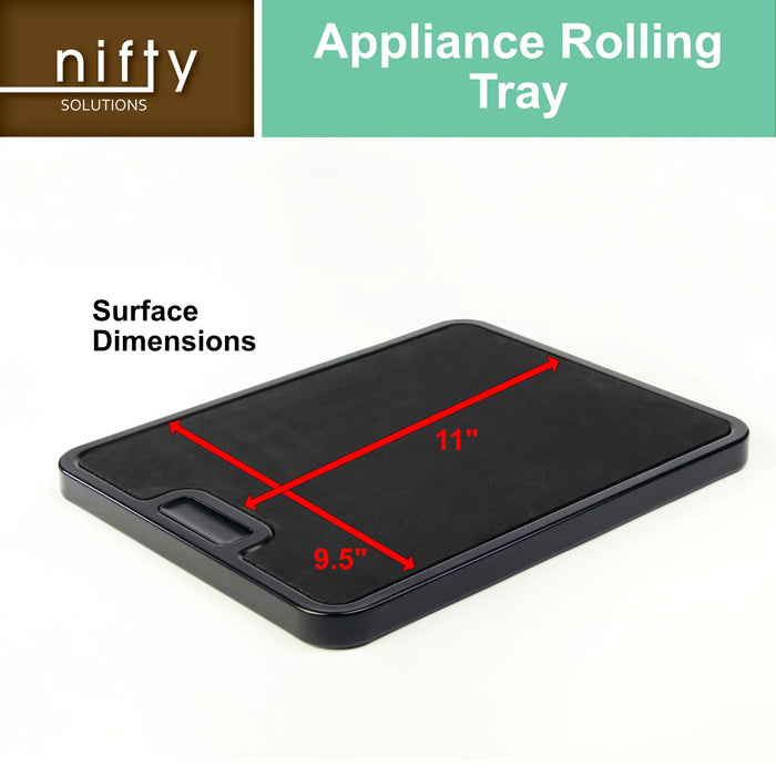 Appliance Rolling Tray