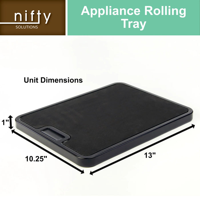 Appliance Rolling Tray
