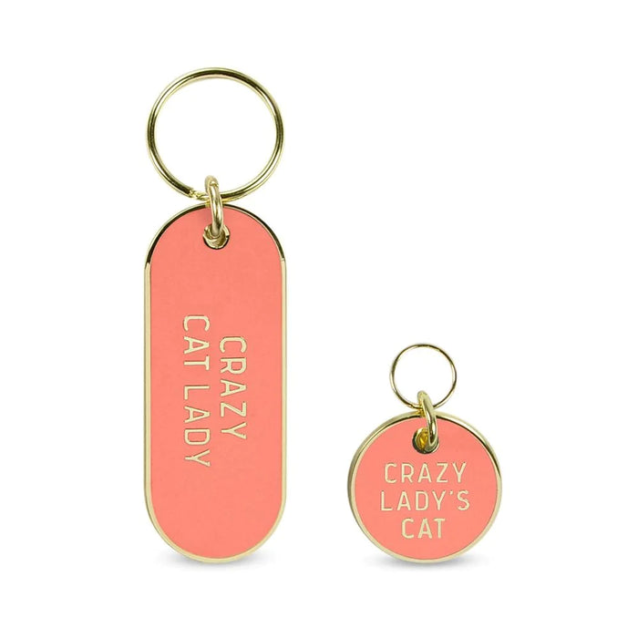 Crazy Cat Lady Key Chain Set
