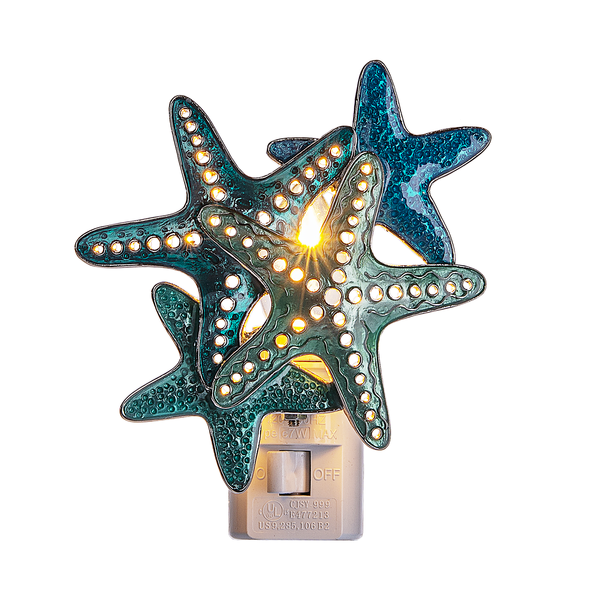 Blue Starfish Night Light