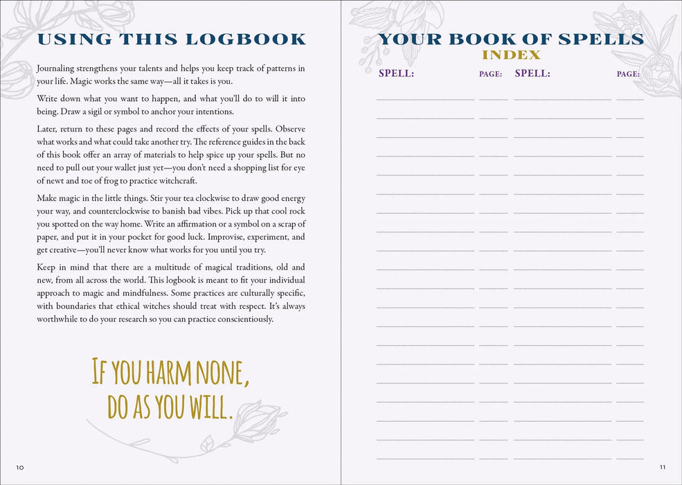 Spellcasters Logbook