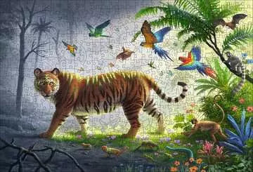 500 pc Jungle Tiger Wooden Puzzle