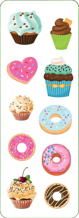 Cupcakes & Donuts Stickers