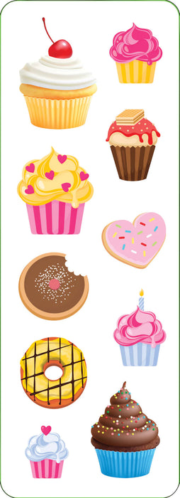 Cupcakes & Donuts Stickers