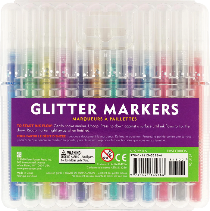 Glitter Markers