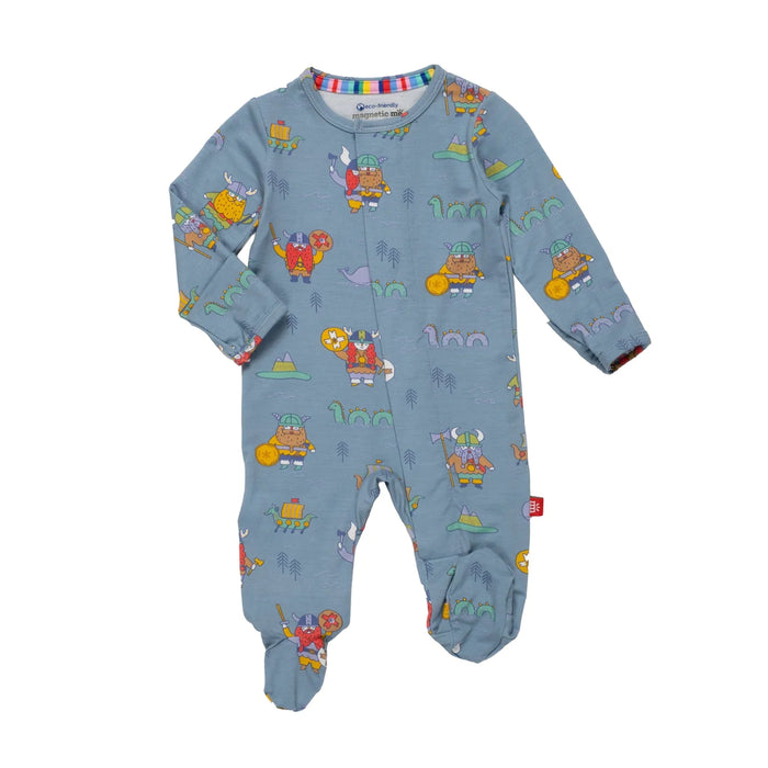 It Takes A Pillage Footie 3-6mos