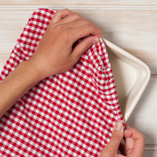 Baking Dish Cover Gingham