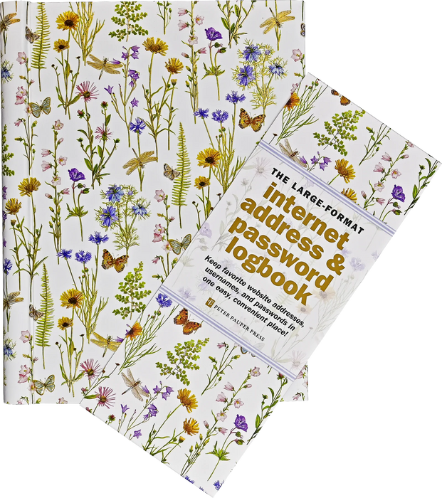 Internet Address & Password Logbook