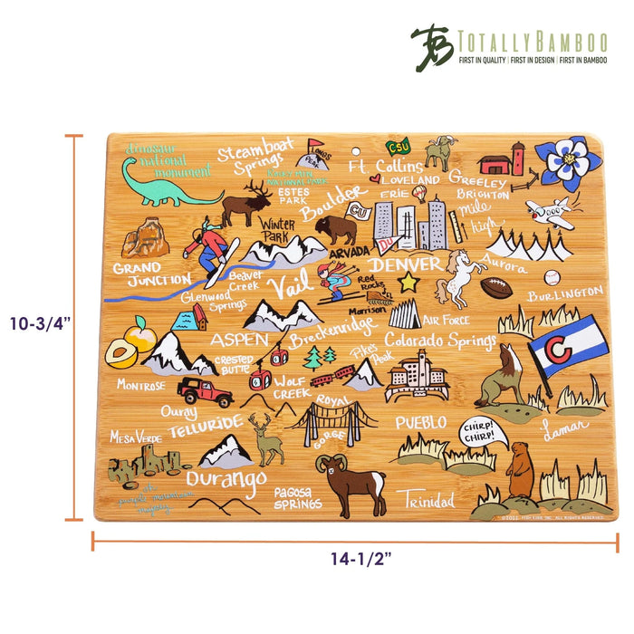 Colorado Fish Kiss Cutting Board