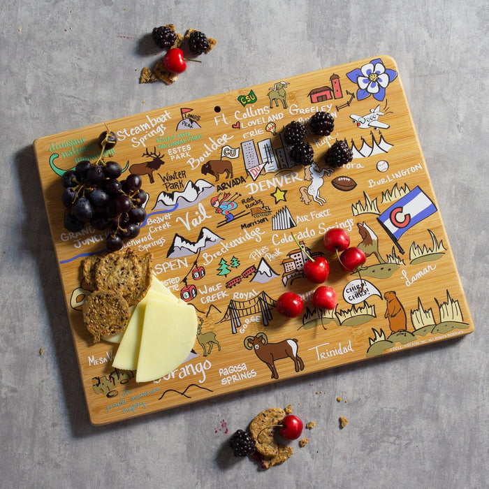 Colorado Fish Kiss Cutting Board