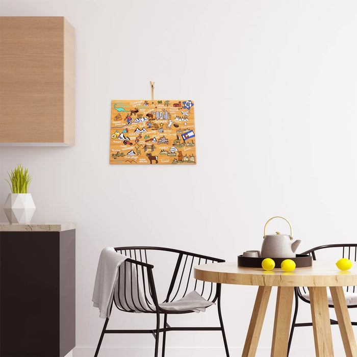 Colorado Fish Kiss Cutting Board