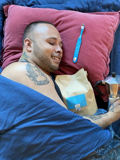 Mouth Tastes Like Coffee Toothbrush