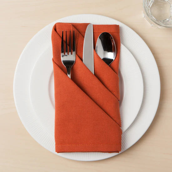 Spectrum Napkin Rust Set/4