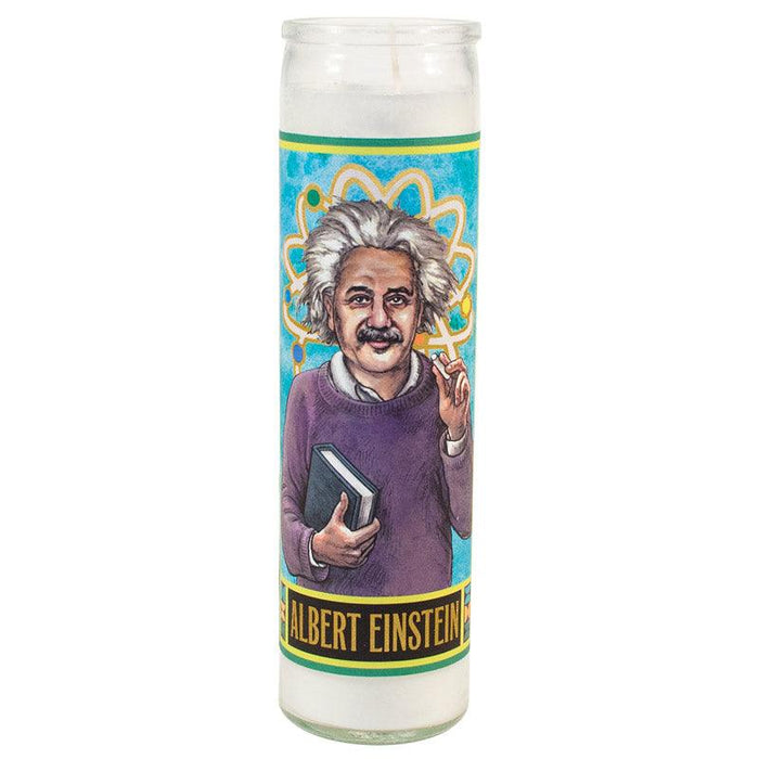 Secular Saint Candle Albert Einstein