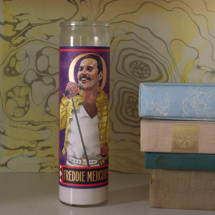 Secular Saint Candle Freddie Mercury