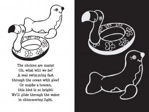 Scratch & Sketch At The Beach