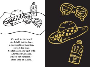 Scratch & Sketch At The Beach