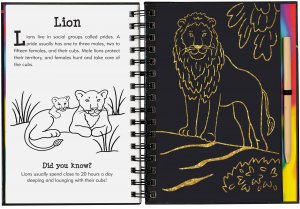 Scratch & Sketch Wild Safari