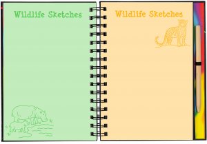 Scratch & Sketch Wild Safari