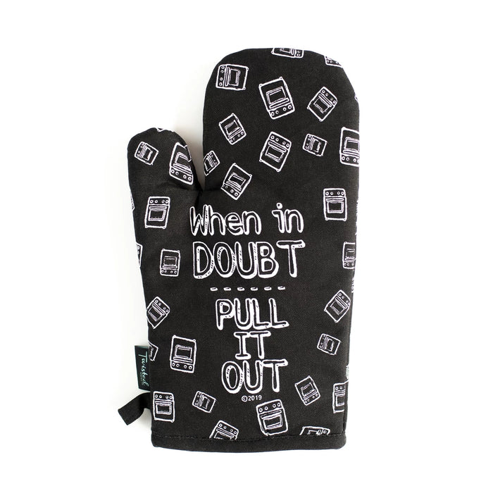 Pull It Out Oven Mitt
