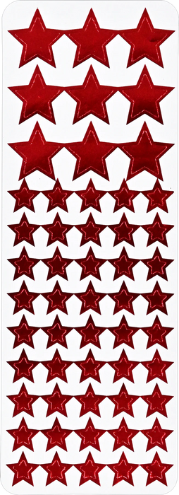 Color Foil Stars Stickers