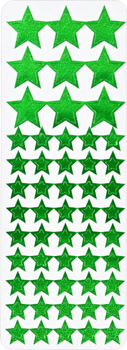 Color Foil Stars Stickers