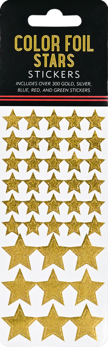 Color Foil Stars Stickers